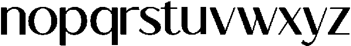 Chiqueta Medium otf (500) Font LOWERCASE
