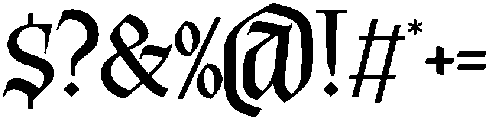 Chiron Rothen Regular otf (400) Font OTHER CHARS