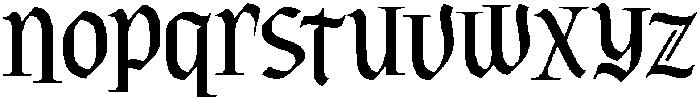 Chiron Rothen Regular otf (400) Font LOWERCASE