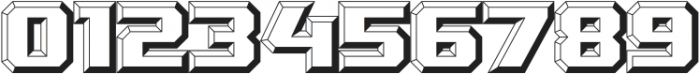 Chiseled Initials ttf (400) Font OTHER CHARS