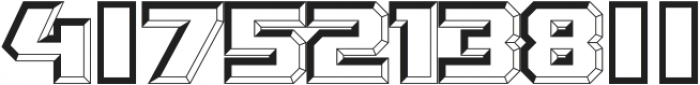 Chiseled Initials ttf (400) Font OTHER CHARS
