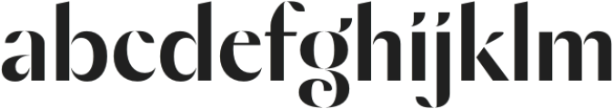 Chiselox Regular otf (400) Font LOWERCASE