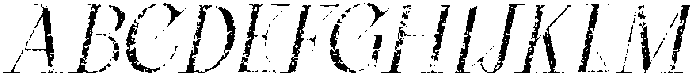 Chiston Stamp Italic otf (400) Font UPPERCASE
