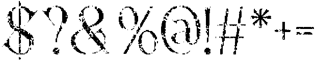 ChistonStamp-Regular otf (400) Font OTHER CHARS