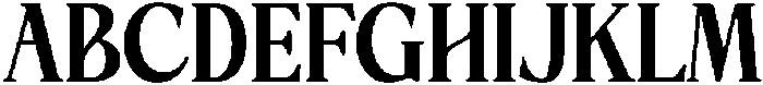 Choarll otf (400) Font UPPERCASE