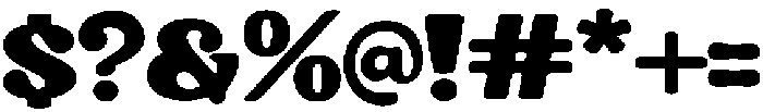ChockTagmed otf (400) Font OTHER CHARS