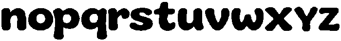ChockTagmed otf (400) Font LOWERCASE