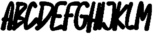 Choco Bounces Bold otf (700) Font
