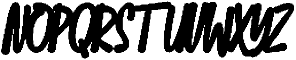 Choco Bounces Bold otf (700) Font UPPERCASE