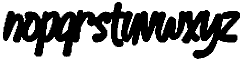 Choco Bounces Bold otf (700) Font LOWERCASE