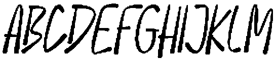 Choco Bounces otf (400) Font UPPERCASE