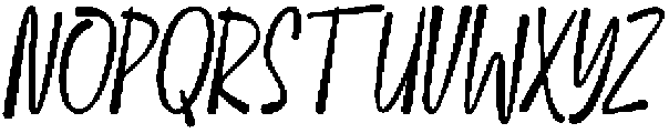 Choco Bounces otf (400) Font UPPERCASE