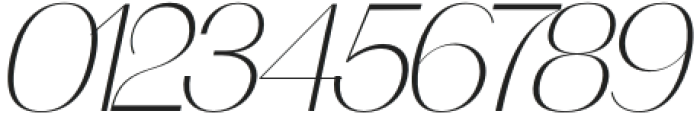 Choco Italic otf (400) Font OTHER CHARS