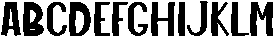 Choco Stick Regular otf (400) Font UPPERCASE
