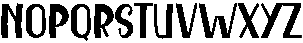 Choco Stick Regular otf (400) Font UPPERCASE