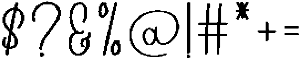 Choco Valentine Regular otf (400) Font OTHER CHARS