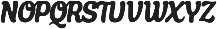 ChocoTaste-Regular otf (400) Font UPPERCASE