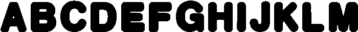 Chocolate Cake Regular otf (400) Font UPPERCASE