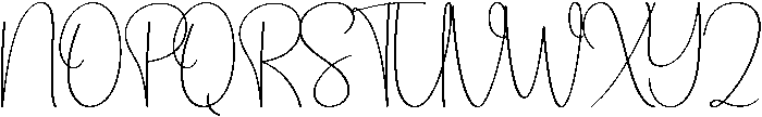 Chocolate Regular otf (400) Font UPPERCASE