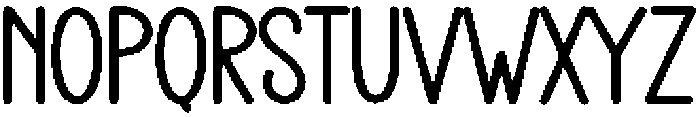 Chocolate Regular otf (400) Font UPPERCASE