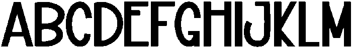 Chocolate Regular otf (400) Font UPPERCASE