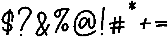 Chocolate Regular otf (400) Font OTHER CHARS