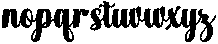 Chocolate Strawberry Bold 6 Regular otf (700) Font LOWERCASE
