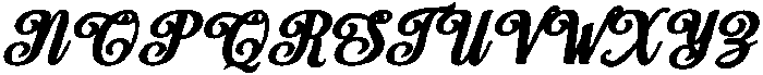 Chocolate Strawberry Bold Slant 16 Regular otf (700) Font UPPERCASE