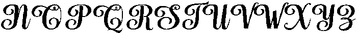 Chocolate Strawberry Bold Slant 4 Regular otf (700) Font UPPERCASE