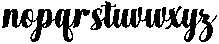 Chocolate Strawberry Bold Slant 4 Regular otf (700) Font LOWERCASE