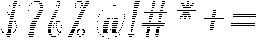 Chocolate Strawberry Hatching Slant 10 Regular otf (400) Font OTHER CHARS