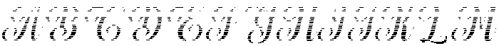 Chocolate Strawberry Hatching Slant 12 Regular otf (400) Font