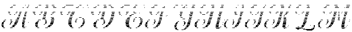 Chocolate Strawberry Hatching Slant 14 Regular otf (400) Font