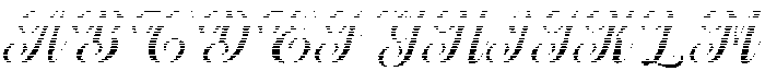 Chocolate Strawberry Hatching Slant 16 Regular otf (400) Font