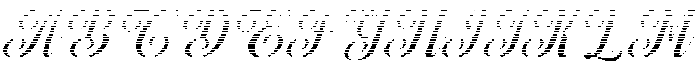 Chocolate Strawberry Hatching Slant 20 Regular otf (400) Font