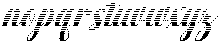Chocolate Strawberry Hatching Slant 20 Regular otf (400) Font LOWERCASE