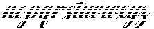Chocolate Strawberry Hatching Slant 30 Regular otf (400) Font LOWERCASE