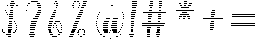 Chocolate Strawberry Hatching Slant 4 Regular otf (400) Font OTHER CHARS
