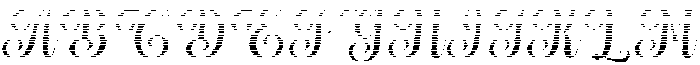 Chocolate Strawberry Hatching Slant 4 Regular otf (400) Font