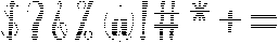 Chocolate Strawberry Hatching Slant Regular otf (400) Font OTHER CHARS