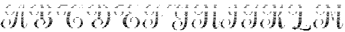 Chocolate Strawberry Hatching Slant Regular otf (400) Font