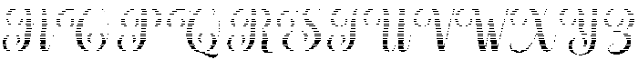 Chocolate Strawberry Hatching Slant Regular otf (400) Font UPPERCASE
