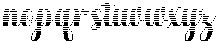 Chocolate Strawberry Hatching Slant Regular otf (400) Font LOWERCASE