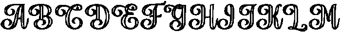 Chocolate Strawberry Outline Bold 12 Regular otf (700) Font
