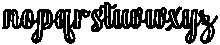 Chocolate Strawberry Outline Bold 14 Regular otf (700) Font LOWERCASE