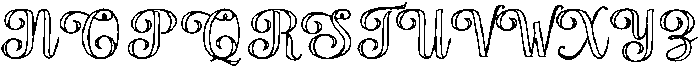 Chocolate Strawberry Outline Bold 4 Regular otf (700) Font UPPERCASE