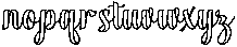 Chocolate Strawberry Outline Bold 4 Regular otf (700) Font LOWERCASE
