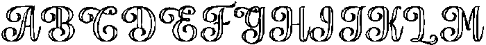Chocolate Strawberry Outline Bold 6 Regular otf (700) Font UPPERCASE