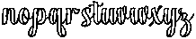 Chocolate Strawberry Outline Bold 6 Regular otf (700) Font LOWERCASE