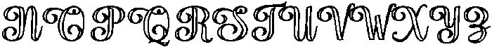 Chocolate Strawberry Outline Bold 8 Regular otf (700) Font UPPERCASE